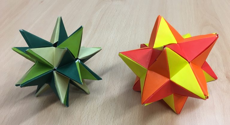 Modular origami – Polypompholyx